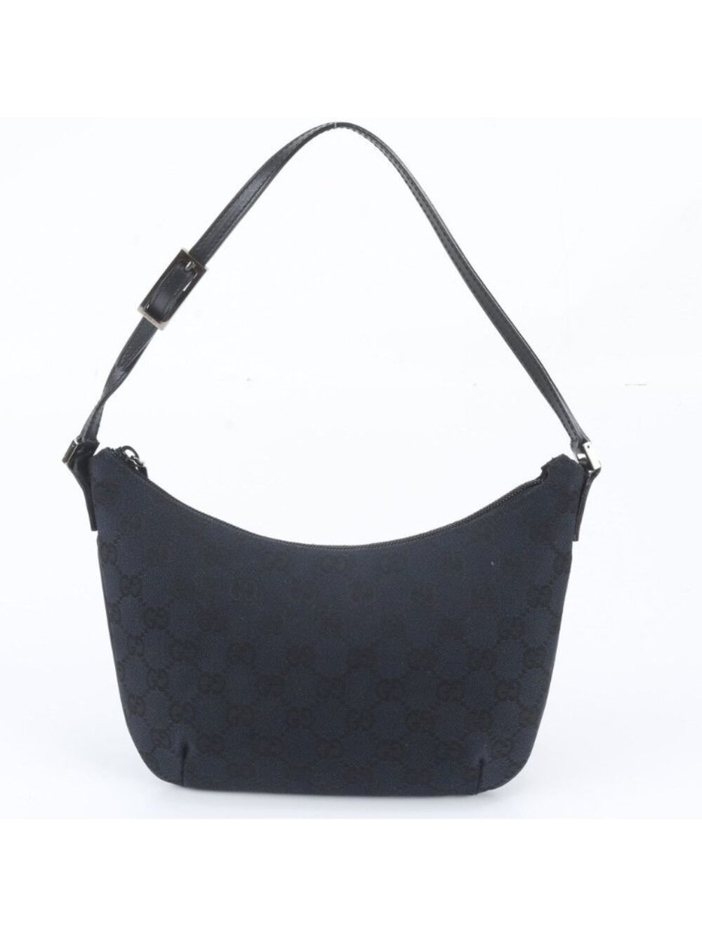 Gucci GG Canvas Leather Shoulder Bag